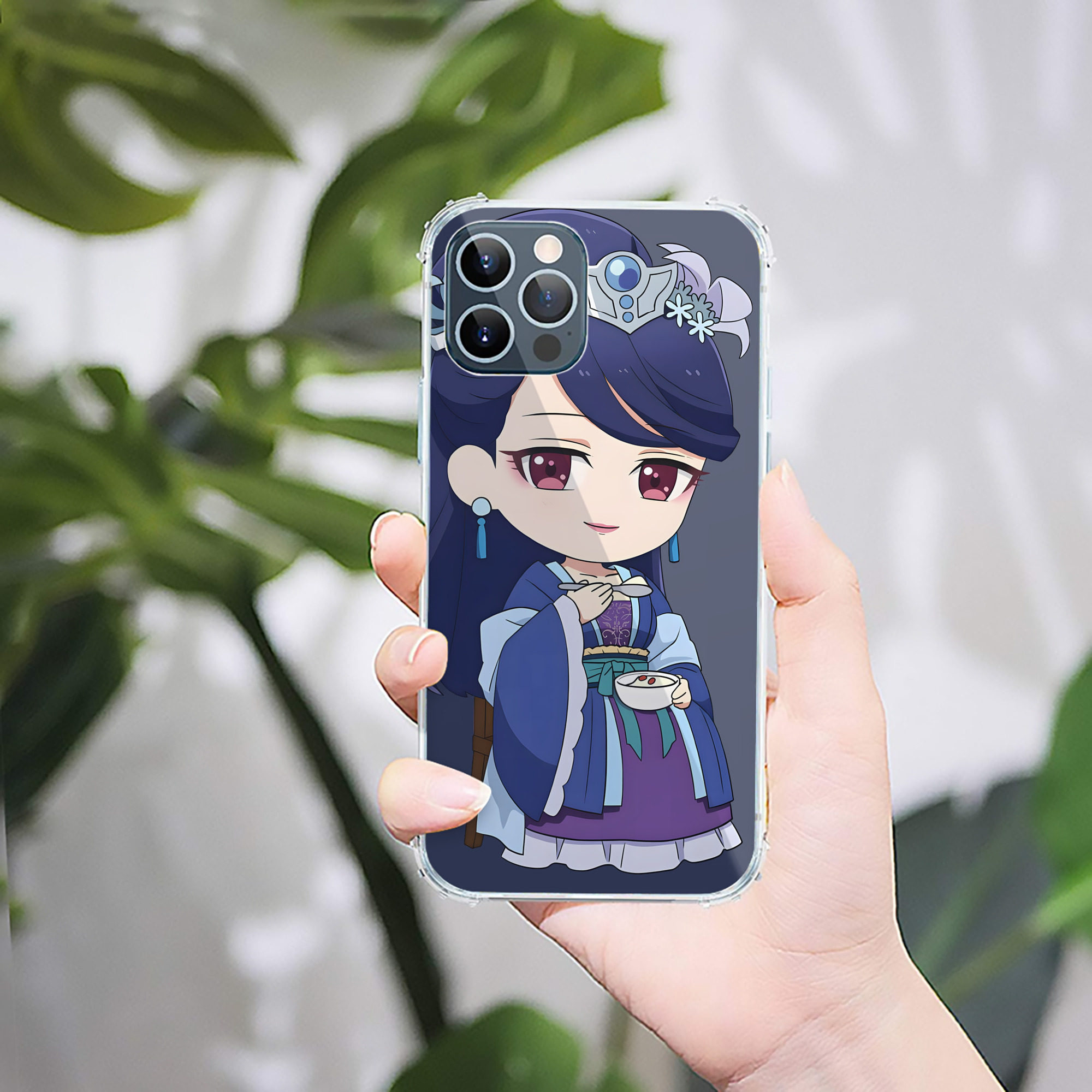 （画像用） 薬屋のひとりごと The Apothecary Diaries 【iPhone 12シリーズ対応】透明スマホケース（クリアソフトケース）